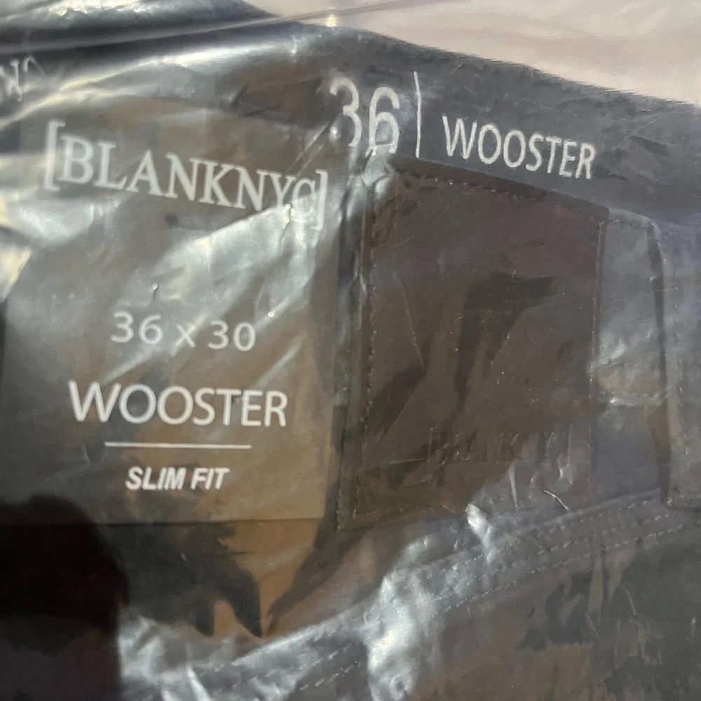 Blanknyc Men's Midnight Wooster Slim-Fit Jean Pants Size 36W 30L - Picture 5 of 6